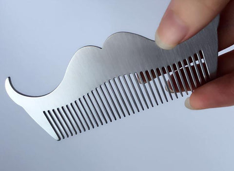 Stainless Steel Beard Shaping Template Comb
