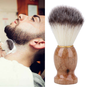 Wooden Handle Hair Shaving Brush